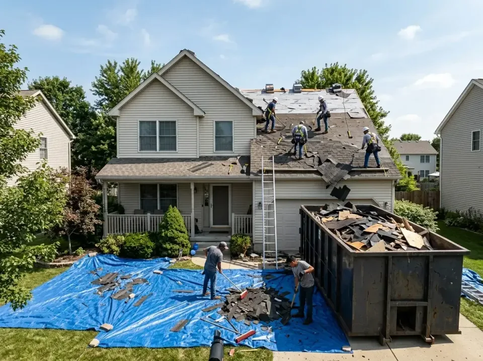 roof-replacement-debris-remova-004 — frequently asked questions, Cheapest Dumpster Rentals in Sandpoint, ID